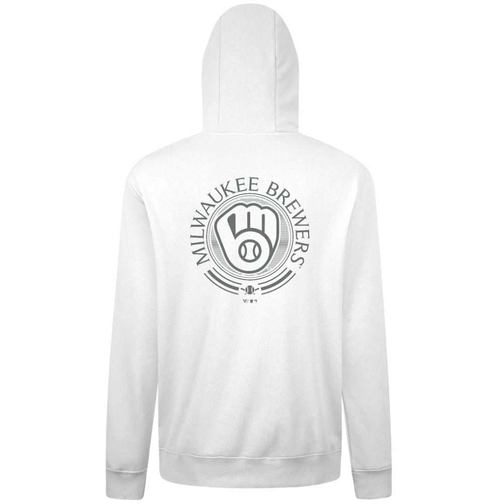 MLB Milwaukee Brewers Levelwear Podium Grain Hoodie