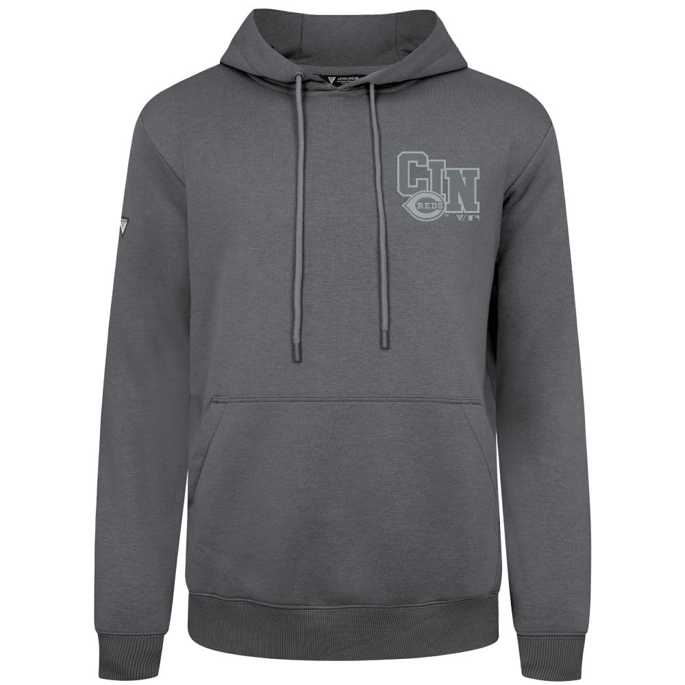 MLB Cincinnati Reds Levelwear Podium Grain Hoodie