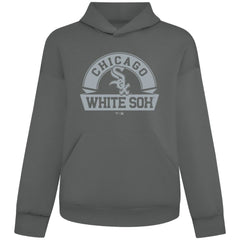 MLB Chicago White Sox Levelwear Luxe Signature Banner Arch Tri-Blend Hoodie
