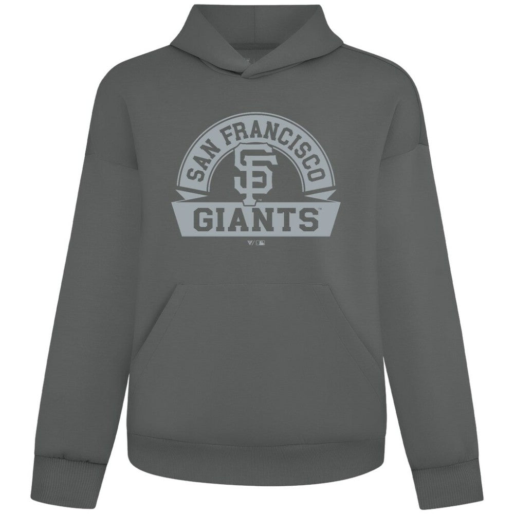 MLB San Francisco Giants Levelwear Luxe Signature Banner Arch Tri-Blend Hoodie