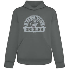 MLB Baltimore Orioles Levelwear Luxe Signature Banner Arch Tri-Blend Hoodie