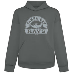 MLB Tampa Bay Rays Levelwear Luxe Signature Banner Arch Tri-Blend Hoodie