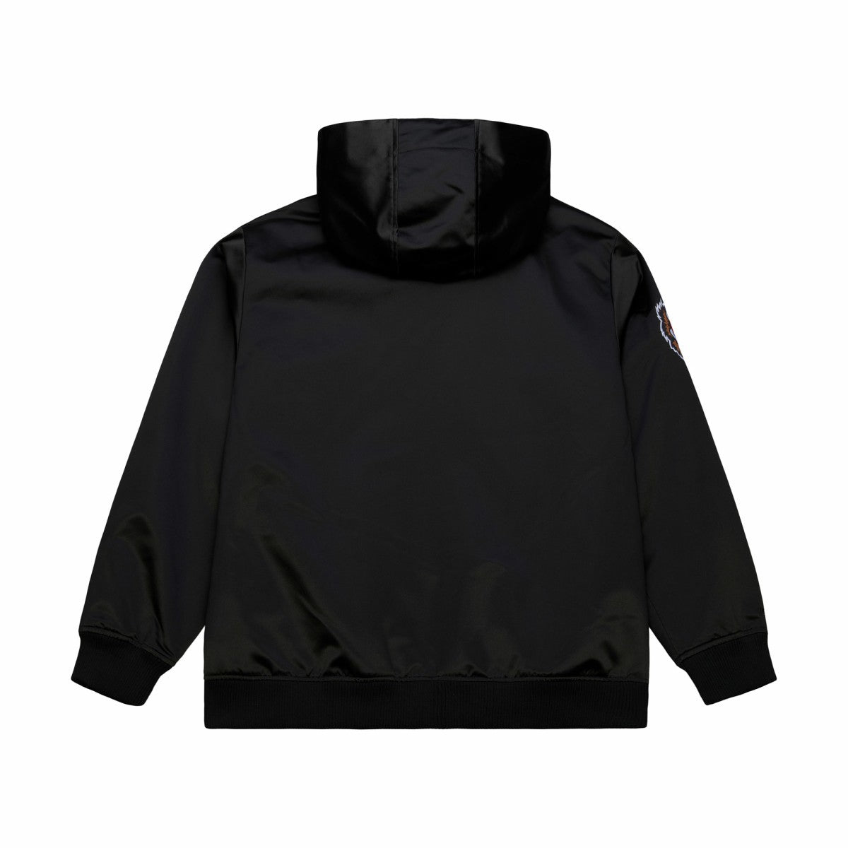 NBA Memphis Grizzlies Hardwood Classics Nights Walk the Tunnel Satin Bomber Full-Snap Hooded Jacket