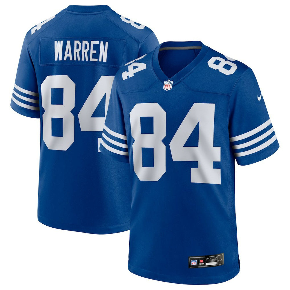 Tyler Warren  Alternate Game Jersey - Indianapolis Colts