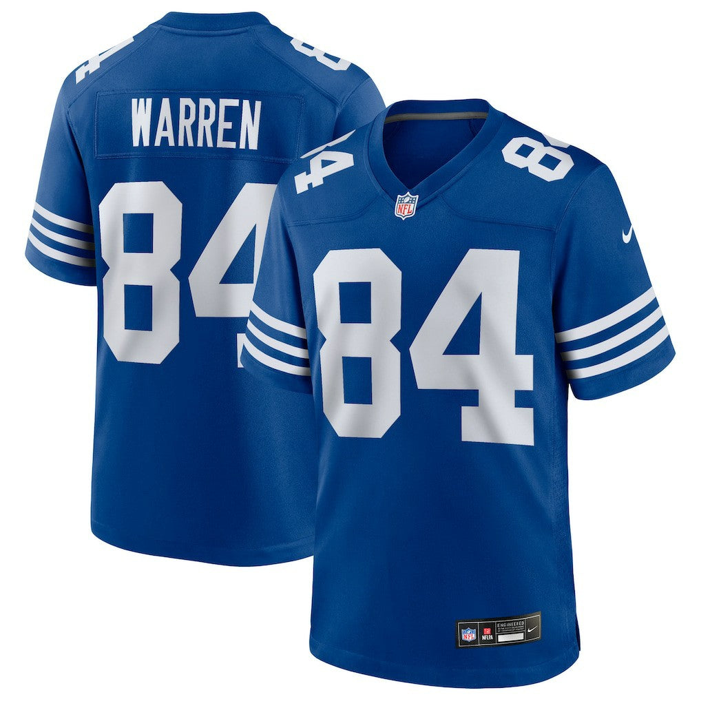 Tyler Warren  Alternate Game Jersey - Indianapolis Colts