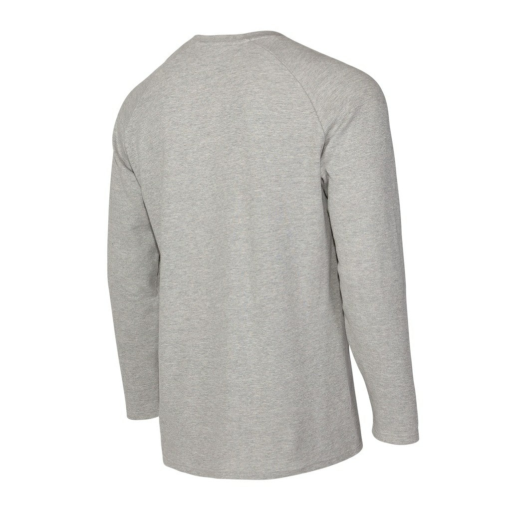 NBA Boston Celtics Concepts Sport Hawthorn Thermal Knit Long Sleeve Henley T-Shirt