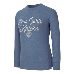 NBA New York Knicks Concepts Sport Women's Rigor Long Sleeve Jersey T-Shirt