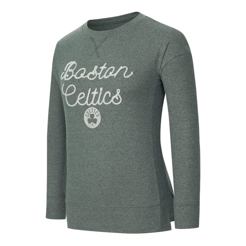 NBA Boston Celtics Concepts Sport Women's Rigor Long Sleeve Jersey T-Shirt