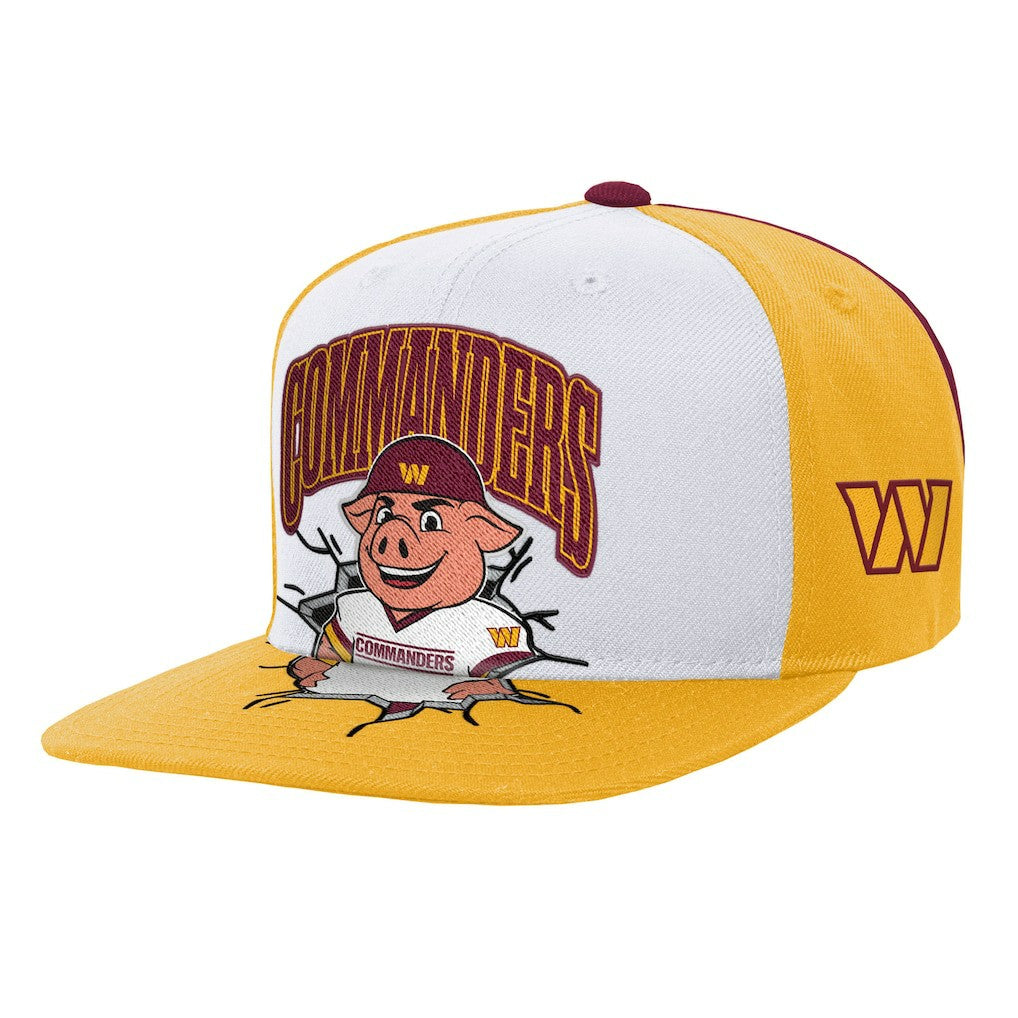 Youth Team Mascot Snapback Hat - Washington Commanders