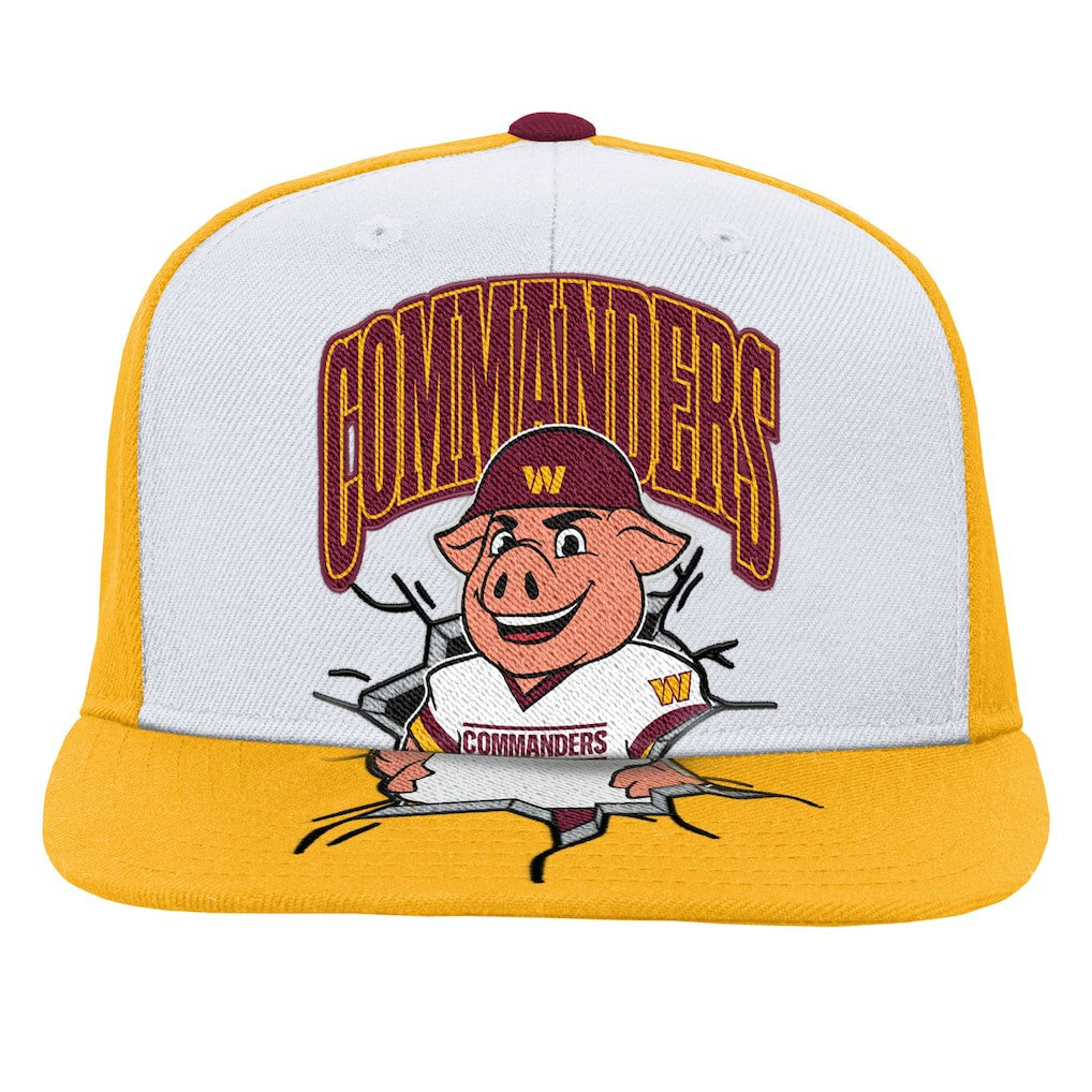 Youth Team Mascot Snapback Hat - Washington Commanders