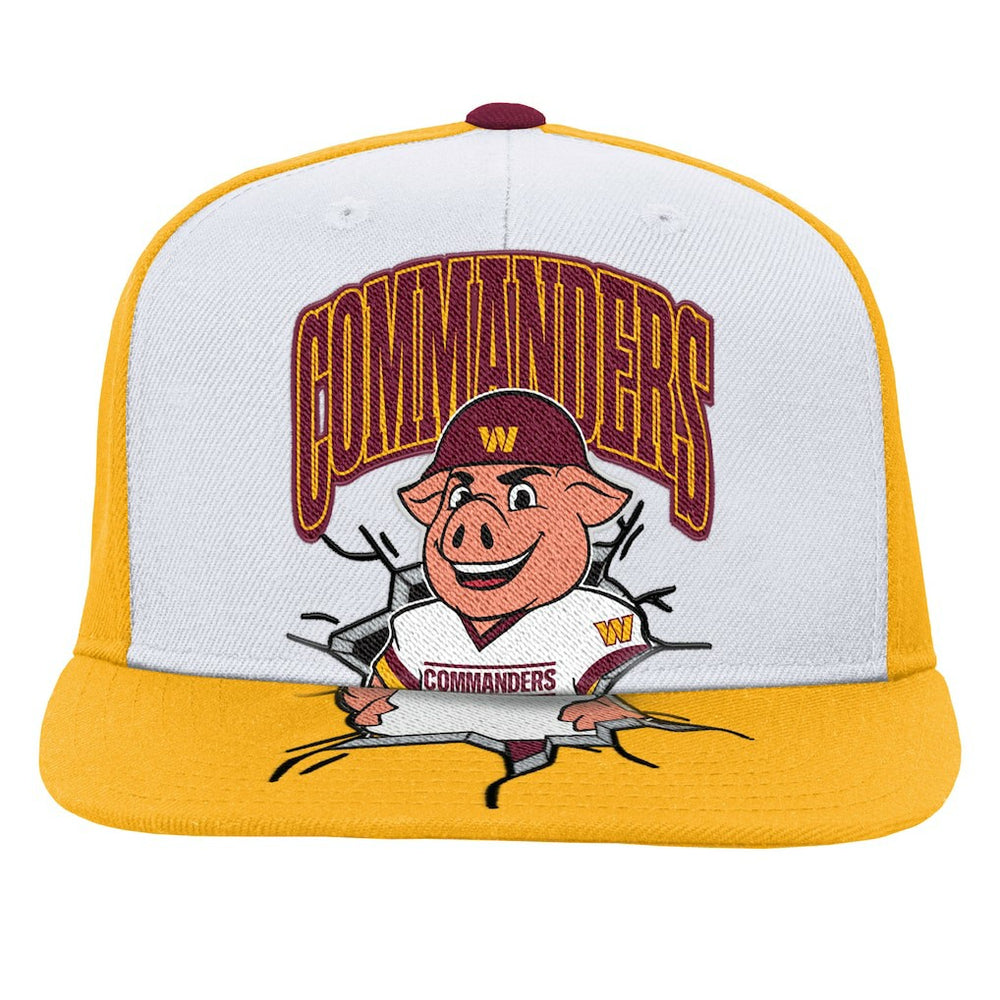Youth Team Mascot Snapback Hat - Washington Commanders