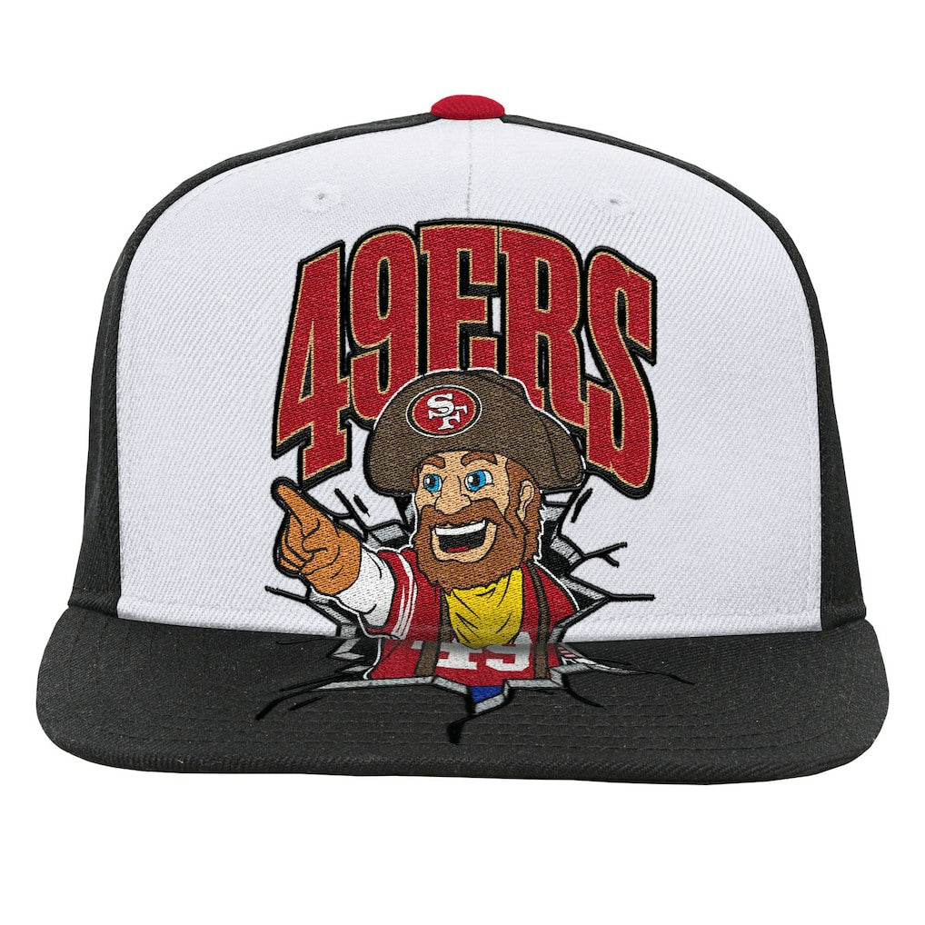 Youth Team Mascot Snapback Hat - San Francisco 49ers