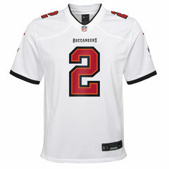 Emeka Egbuka  Youth White Game Jersey - Tampa Bay Buccaneers
