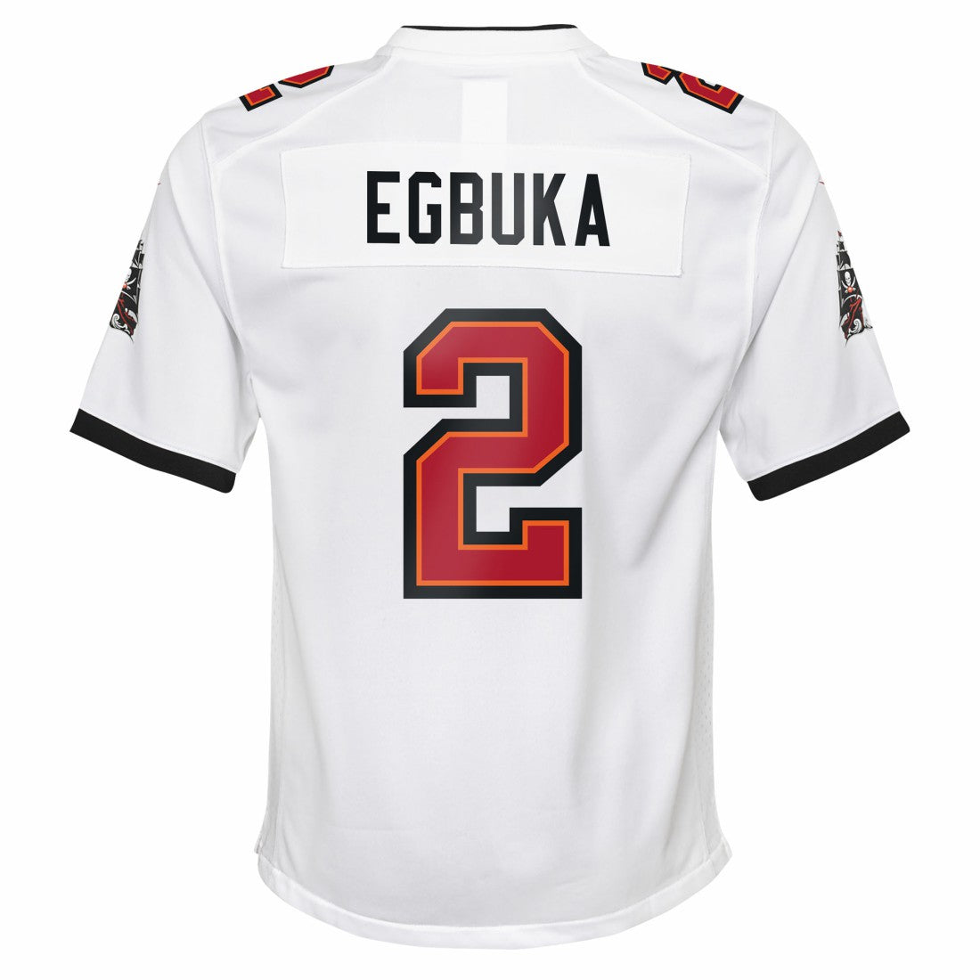 Emeka Egbuka  Youth White Game Jersey - Tampa Bay Buccaneers