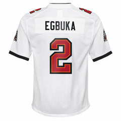 Emeka Egbuka  Youth White Game Jersey - Tampa Bay Buccaneers