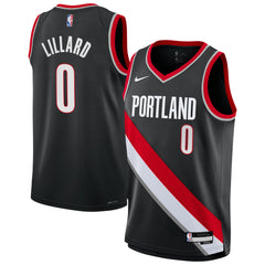 NBA Damian Lillard Portland Trail Blazers Youth Swingman Jersey
