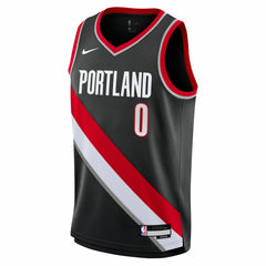 NBA Damian Lillard Portland Trail Blazers Youth Swingman Jersey