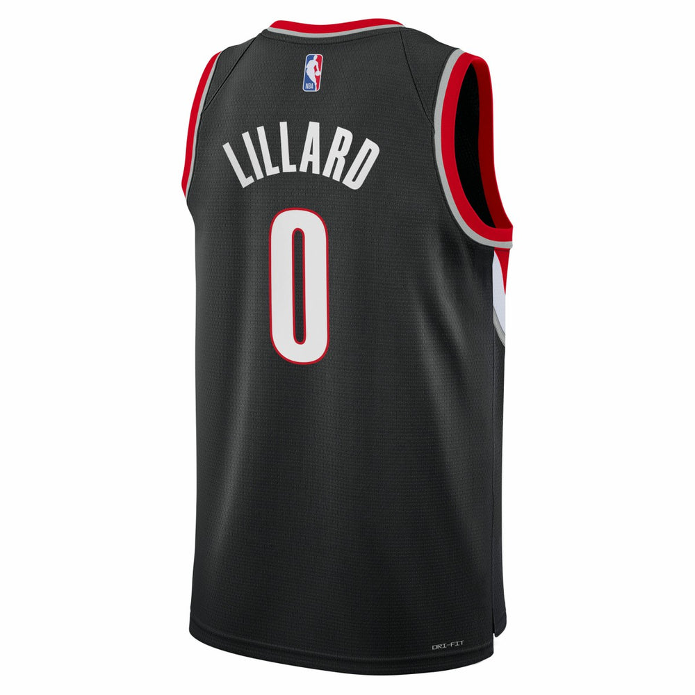NBA Damian Lillard Portland Trail Blazers Youth Swingman Jersey