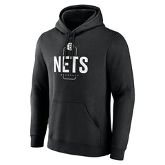 NBA Brooklyn Nets Center Court Name & Number Custom Hoodie