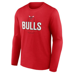 NBA Chicago Bulls Center Court Name & Number Custom Long Sleeve T-Shirt sale