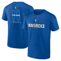 NBA Dallas Mavericks Center Court Name & Number Custom T-Shirt sale