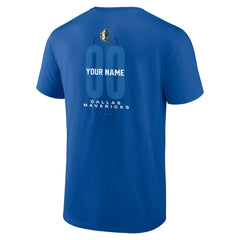 NBA Dallas Mavericks Center Court Name & Number Custom T-Shirt sale