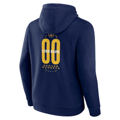 NBA Denver Nuggets Center Court Name & Number Custom Hoodie sale