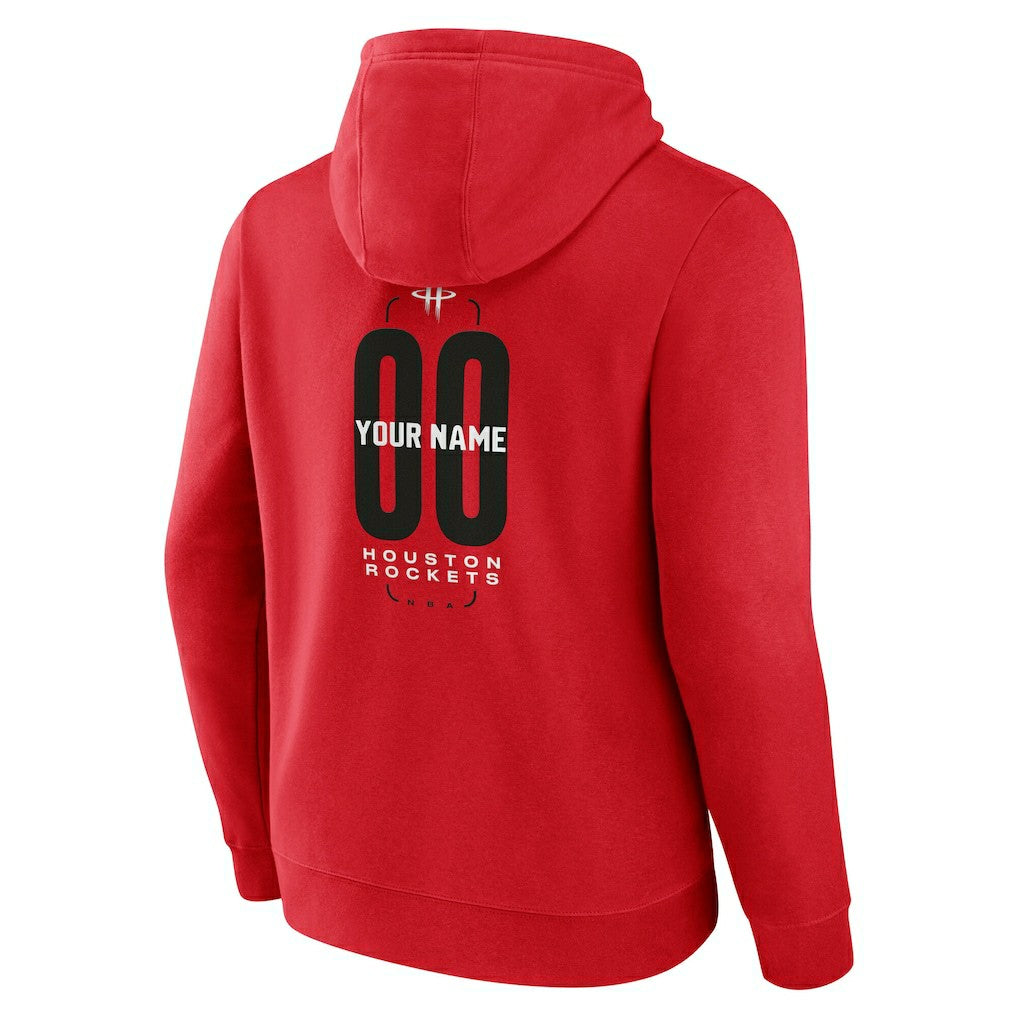 NBA Houston Rockets Center Court Name & Number Custom Hoodie sale
