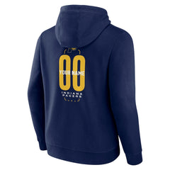 NBA Indiana Pacers Center Court Name & Number Custom Hoodie