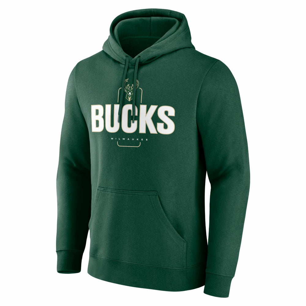 NBA Milwaukee Bucks Center Court Name & Number Custom Hoodie