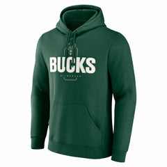 NBA Milwaukee Bucks Center Court Name & Number Custom Hoodie