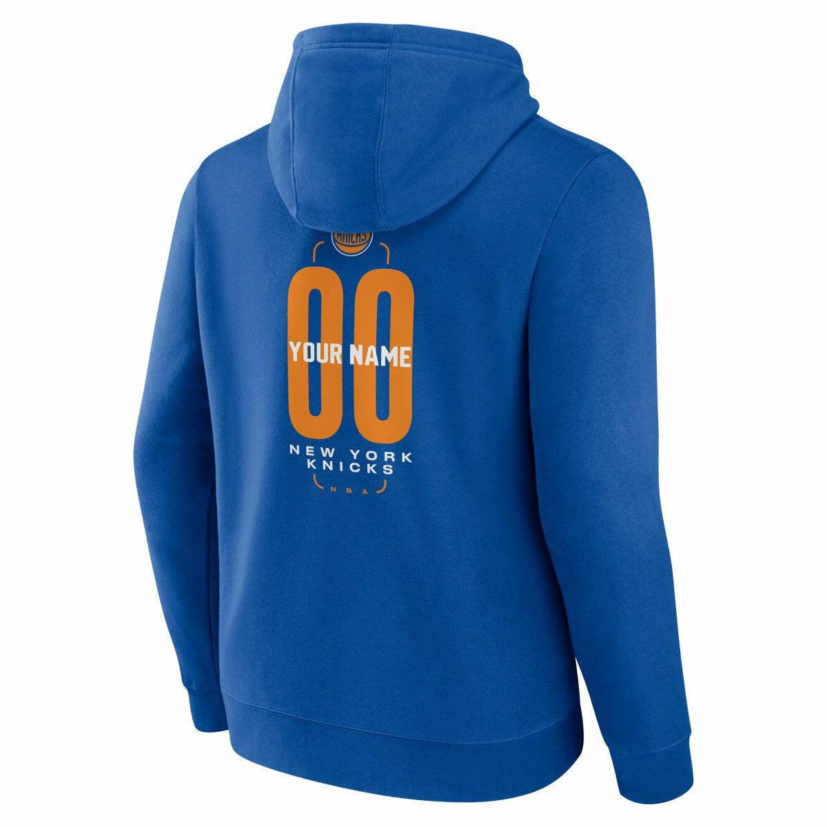 NBA New York Knicks Center Court Name & Number Custom Hoodie