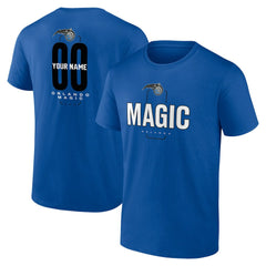 NBA Orlando Magic Center Court Name & Number Custom T-Shirt