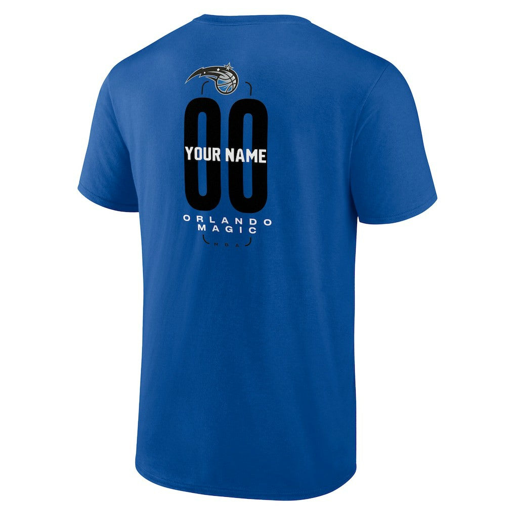NBA Orlando Magic Center Court Name & Number Custom T-Shirt