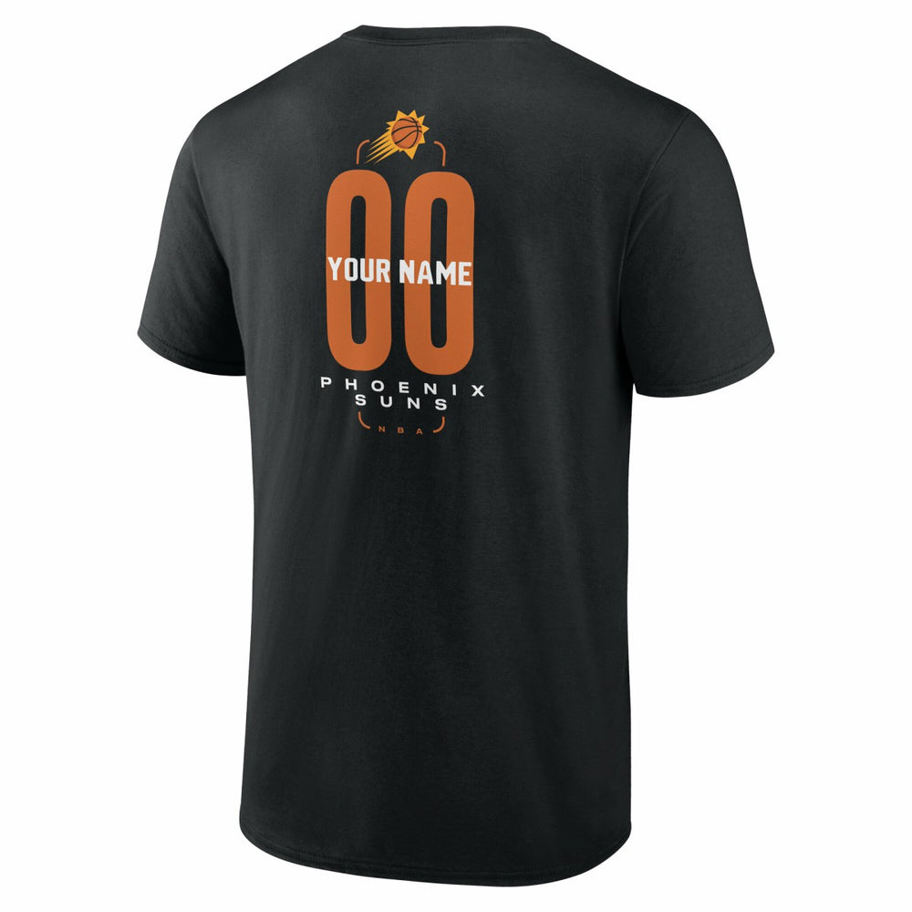 NBA Phoenix Suns Center Court Name & Number Custom T-Shirt