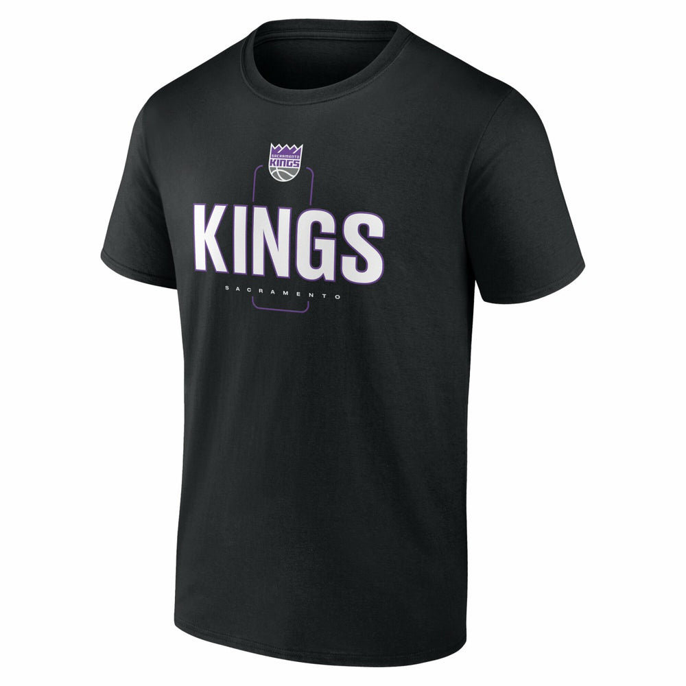 NBA Sacramento Kings Center Court Name & Number Custom T-Shirt