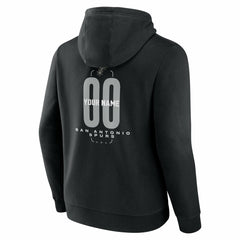 NBA San Antonio Spurs Center Court Name & Number Custom Hoodie