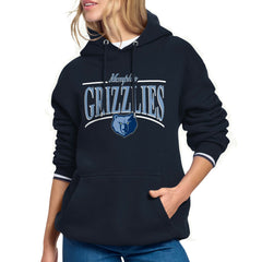 NBA Memphis Grizzlies Starter Women's Arch Stripe Fleece Hoodie