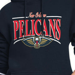 NBA New Orleans Pelicans Starter Women's Arch Stripe Fleece Hoodie