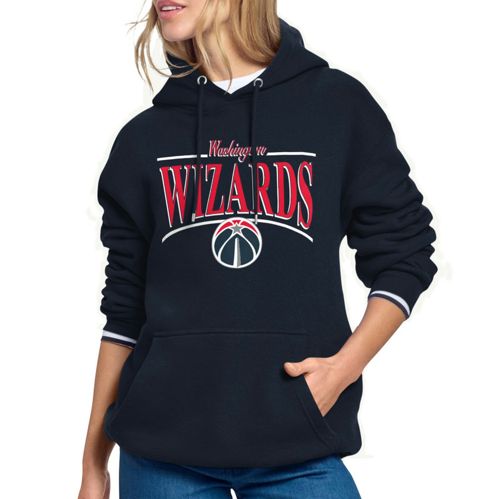 NBA Washington Wizards Starter Women's Arch Stripe Fleece Hoodie