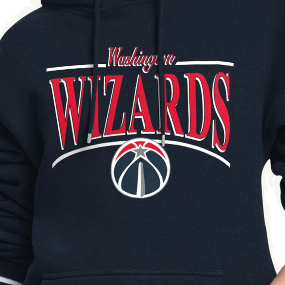 NBA Washington Wizards Starter Women's Arch Stripe Fleece Hoodie