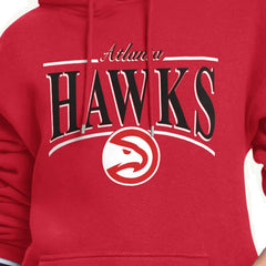 NBA Atlanta Hawks Starter Women's Arch Stripe Fleece Hoodie