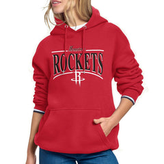NBA Houston Rockets Starter Women's Arch Stripe Fleece Hoodie sale