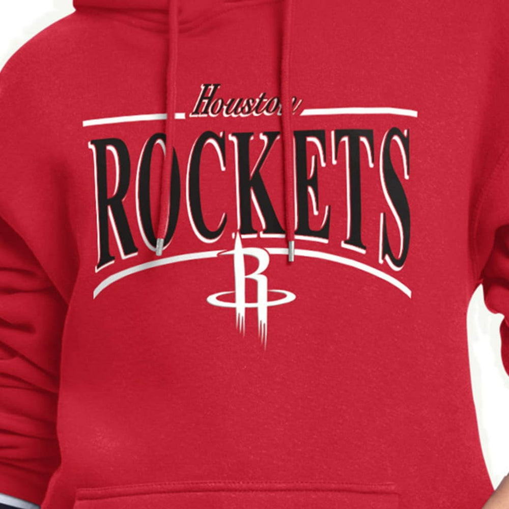NBA Houston Rockets Starter Women's Arch Stripe Fleece Hoodie sale