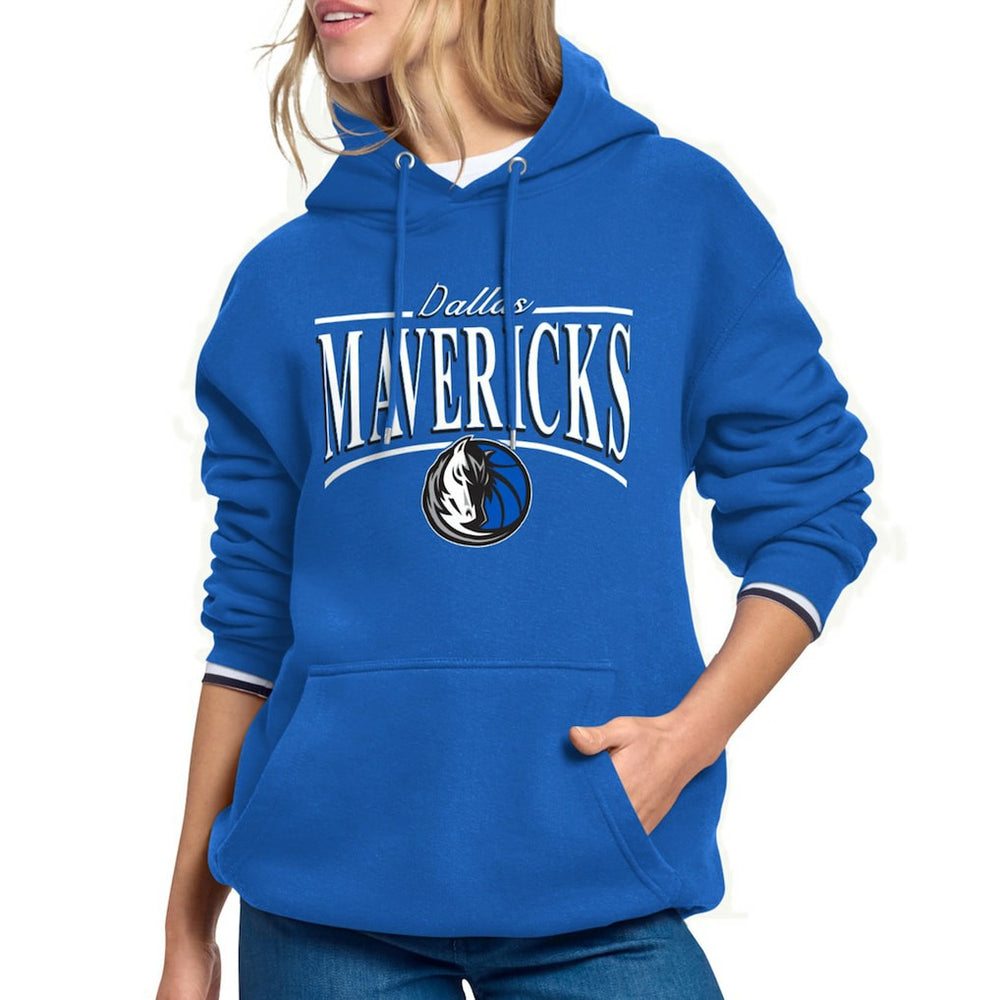 NBA Dallas Mavericks Starter Women's Arch Stripe Fleece Hoodie sale