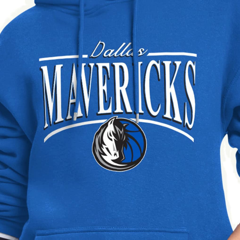 NBA Dallas Mavericks Starter Women's Arch Stripe Fleece Hoodie sale