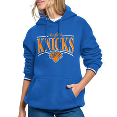 NBA New York Knicks Starter Women's Arch Stripe Fleece Hoodie