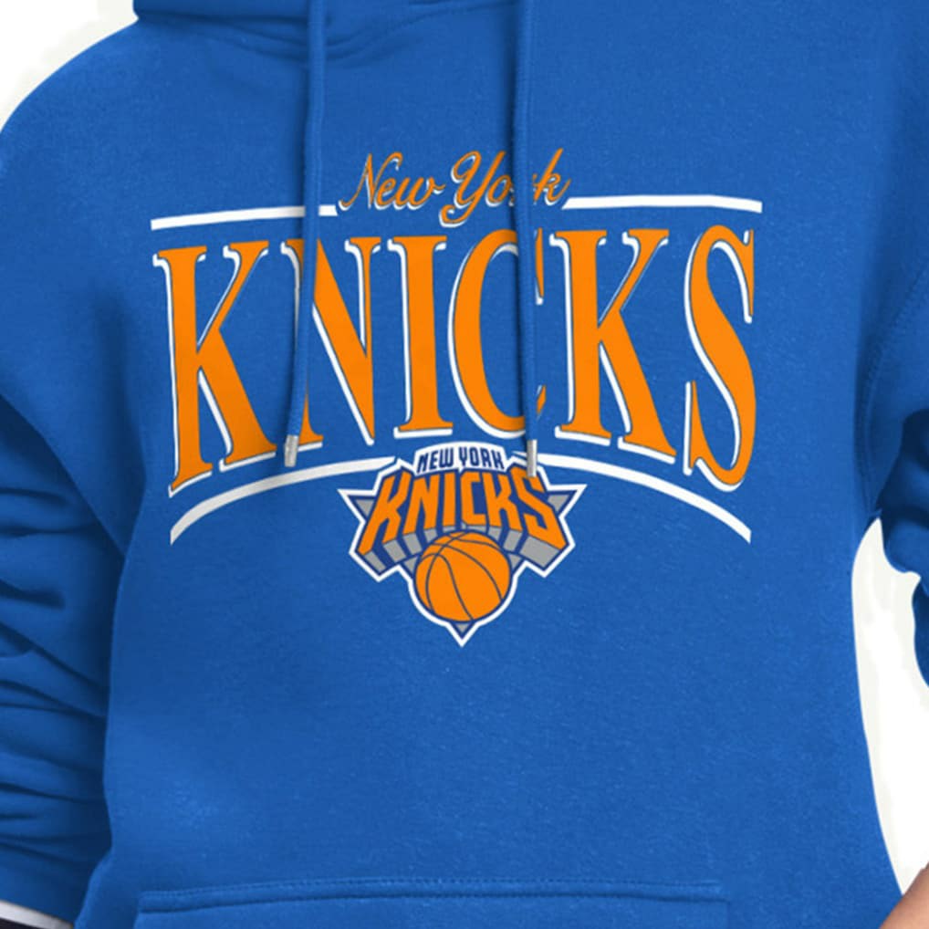 NBA New York Knicks Starter Women's Arch Stripe Fleece Hoodie