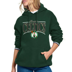 NBA Boston Celtics Starter Women's Arch Stripe Fleece Hoodie