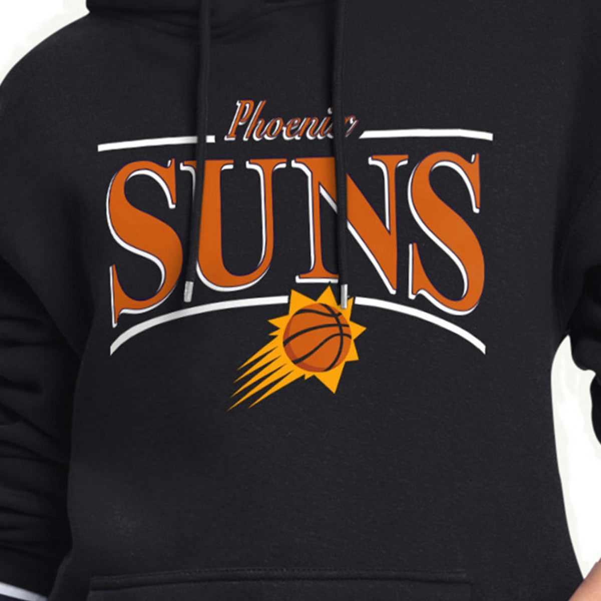 NBA Phoenix Suns Starter Women's Arch Stripe Fleece Hoodie